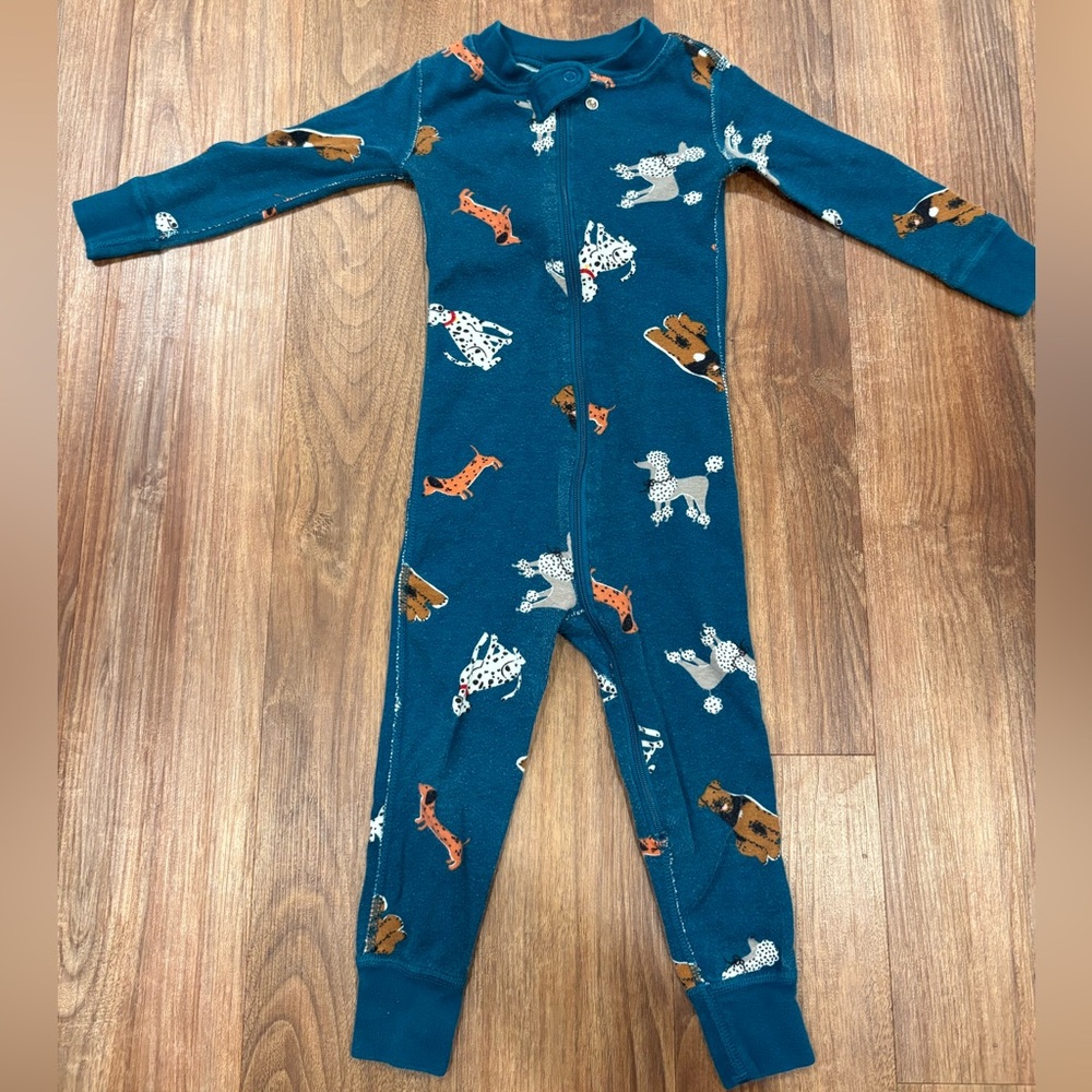 Hanna Andersson zip sleeper Top Dogs